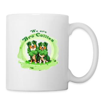 We are Bro Collies - Mug - white - Right