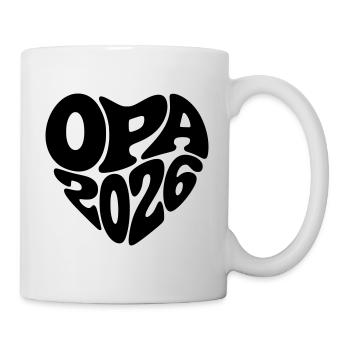 Opa 2026 - Tasse - Weiß - Rechts