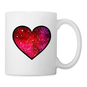Kosmische Liebe - Tasse - Weiß - Rechts