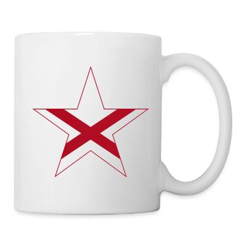 Alabama Fan T-Shirt – USA Style - Mug - white - Right