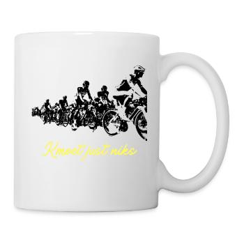 Kmoet just nothing, Dialecte anversois Chemises - Mug blanc - blanc - Droite