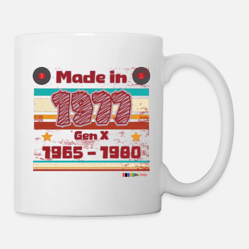 Hommage an das 100-jährige Jubiläum der Generation X - Tasse - Weiß