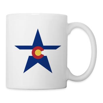 Colorado Fan T-Shirt – Mountains & Adventure - Mug - white - Right