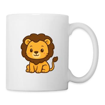 Cute Lion - Mug - white - Right