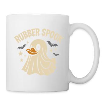 Ghost Rubber Duck & Funny Saying Motif - Mug - white - Right