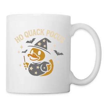 Magician Rubber Duck with Funny Saying Motif - Mug - white - Right