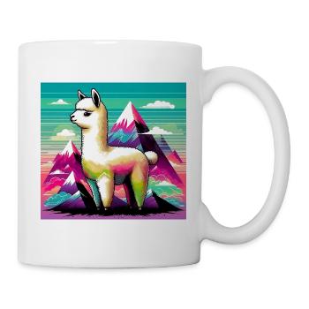 Alpaga - Mug blanc - blanc - Droite