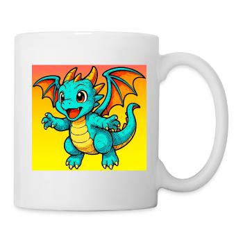 dragon - Mug - white - Right
