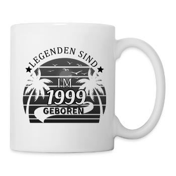 Des légendes sont nées en 1999 - Anniversaire - Mug blanc - blanc - Droite