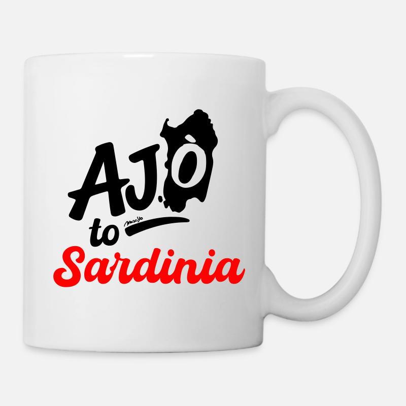 ajó à la Sardaigne, ajó en Sardaigne ! - Mug blanc - blanc