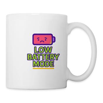 Low Battery Mode - Mug - white - Right
