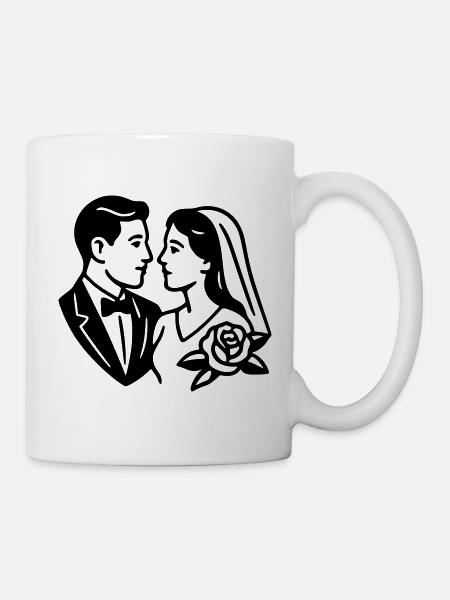 Verheiratet - Tasse - Weiß