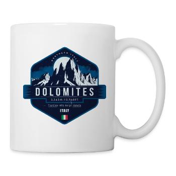 Dolomites , Italie - Mug blanc - blanc - Droite