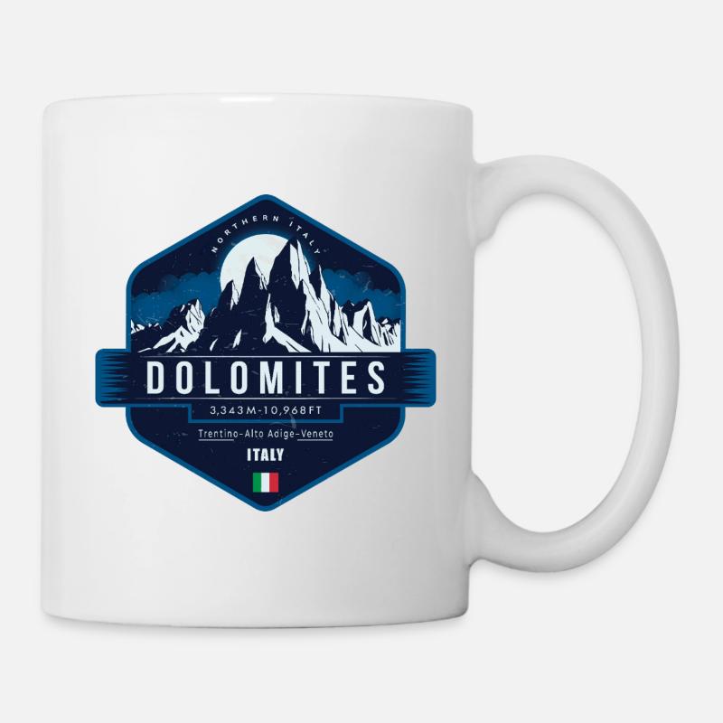 Dolomites , Italie - Mug blanc - blanc