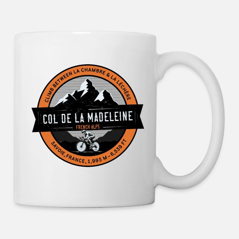 Col de la Madeleine , Savoie, French Alps - Mug - white