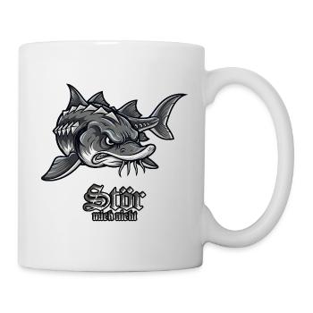 Sturgeon Fishing Fishing Don't bother me - Mug - white - Right