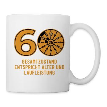 HU October 2025 - 60 Years - Birthday Gift - Mug - white - Right