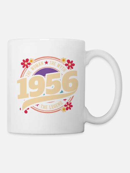 70 vuotta syntymäpäiväänsä vuonna 1956 - Muki - valkoinen