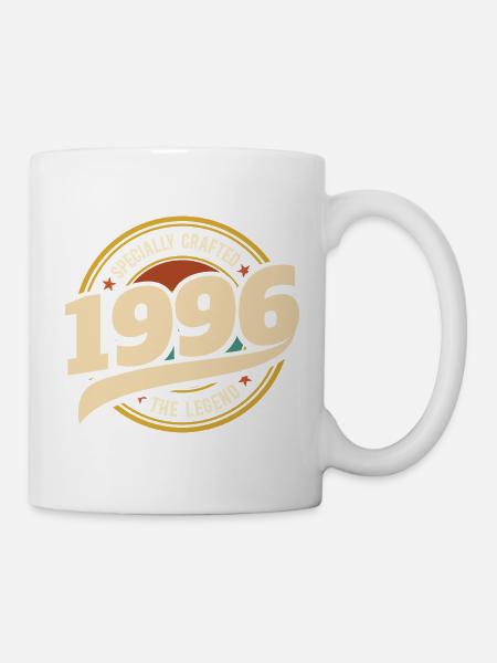 1996 Legend 30 Jahre Jubiläum Mann - Tasse - Weiß
