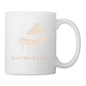Piano Teacher Music Teacher Funny Teacher - Mug - white - Right