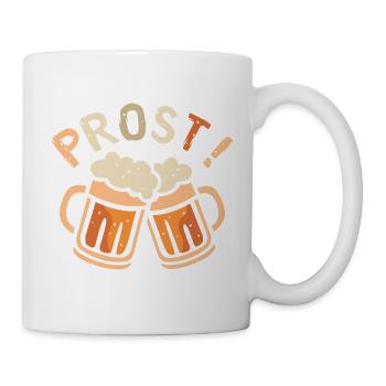 Chope de bière Cheers Design - Mug blanc - blanc - Droite