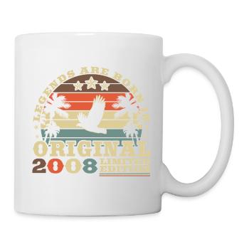 2008 Vintage Retro Birthday Gift - Mug - white - Right