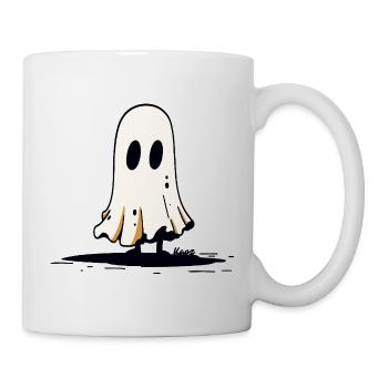 Playful ghosts for Halloween - Mug - white - Right