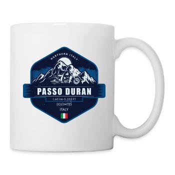 Passo Duran – Dolomiten , Italien - Tasse - Weiß - Rechts