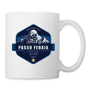 Passo Fedaia – Dolomites, Italy - Mug - white - Right