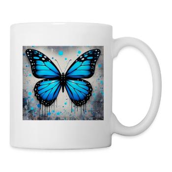 butterfly - Mug - white - Right