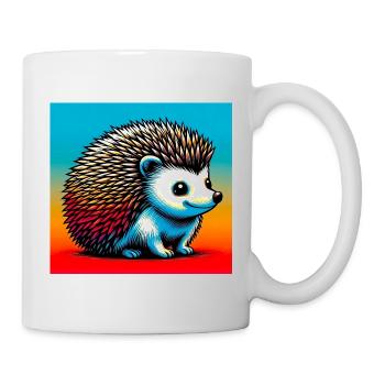 hedgehog - Mug - white - Right