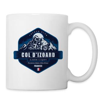 Col d’Izoard, Alpes françaises, France - Mug blanc - blanc - Droite