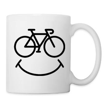 Bike Cycling Bicycle MTB BMX Sport - Mug - white - Right