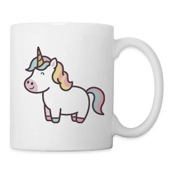 Licorne, amoureux des animaux mignons - Mug blanc - blanc - Droite