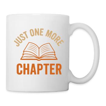 Buch-Illustration mit inspirierender Botschaft - Tasse - Weiß - Rechts