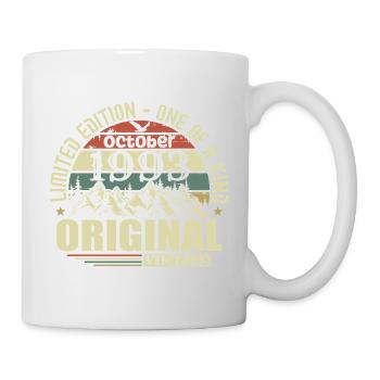 october 1993 - 32nd birthday gift october - Mug - white - Right