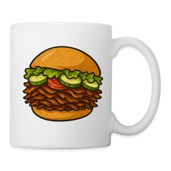 Kebab with everything - Mug - white - Right