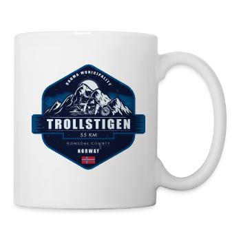 trollstigen, norway - Mug - white - Right
