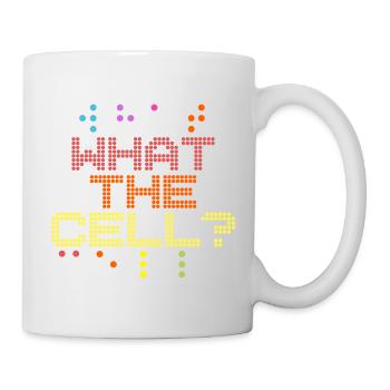Braille Teacher Braille What The Cell - Mug - white - Right