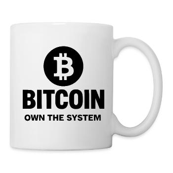 Bitcoin - Own the System - Mug - white - Right