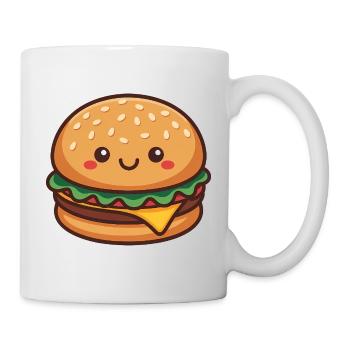 Kawaii Hamburger - Mug - white - Right