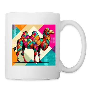 Kamel - Tasse - Weiß - Rechts