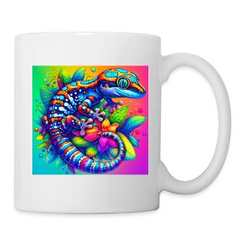 Gecko - Mug blanc - blanc - Droite