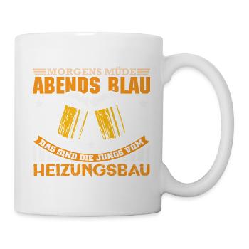 Heating Engineer Heating Construction Plumber Plumber - Mug - white - Right