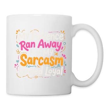 Sarcasm remains loyal - Mug - white - Right