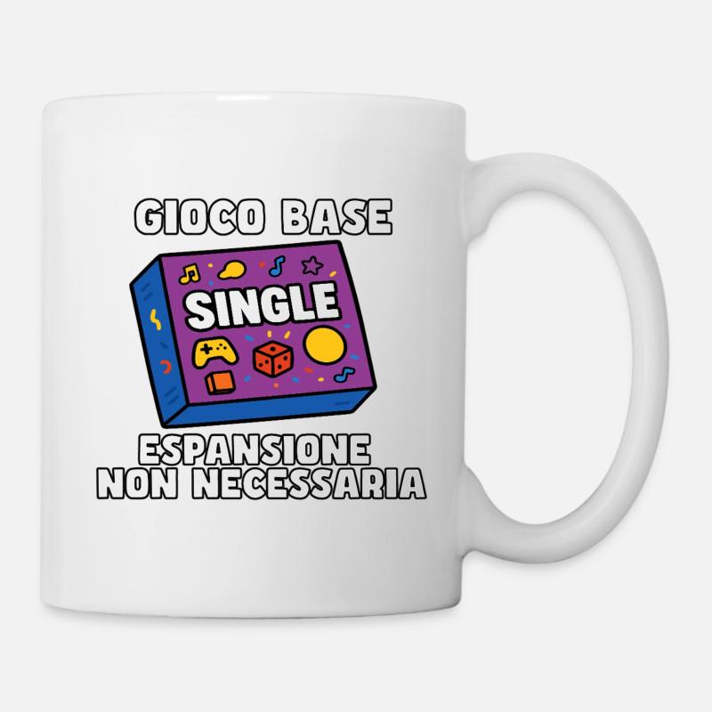 Jeu de base : Pas d’extension - Mug blanc - blanc