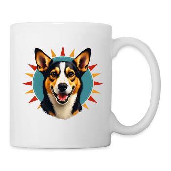 Corgi Radiant Sun - Mug - white - Right