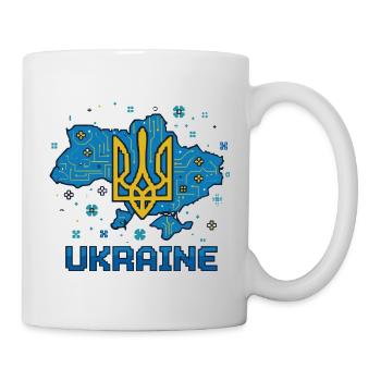 Circuit Ukraine Trident - Tasse - Weiß - Rechts