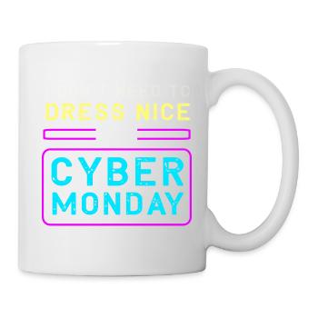 Kaufrausch Cyber Monday - Tasse - Weiß - Rechts