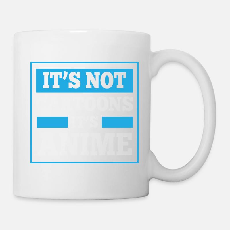 It's not a cartoon, it's anime - Mug - white